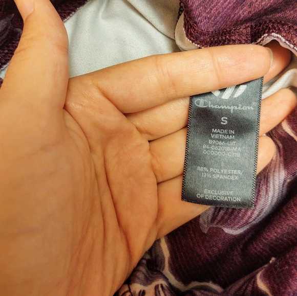 Champion Capri Legging, purple/red floral, S - Picture 6 of 6